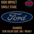 Tamco Paint Ford Chamois OEM Color Code: 8W / M5491 High Impact SS