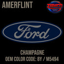 Tamco Paint Ford Champagne OEM COLOR CODE: 8Y / M5494 Amerflint II Series Single Stage