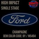 Tamco Paint Ford Champagne OEM COLOR CODE: 8Y / M5494 High Impact Single Stage