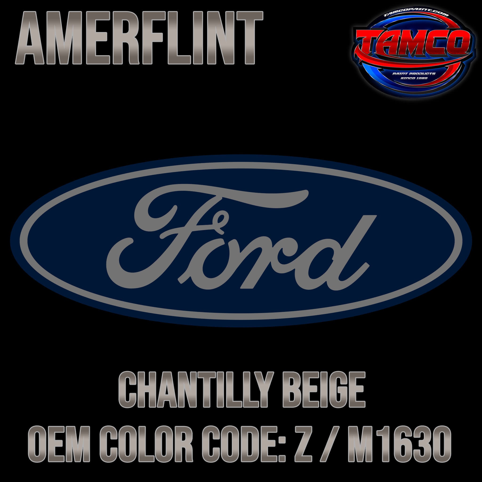 Ford Chantilly Beige  OEM Amerflint II Series Single Stage