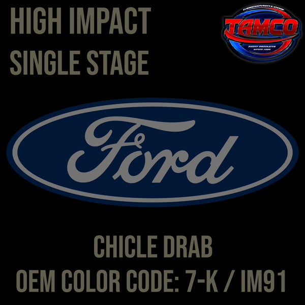 Ford Chicle Drab | 7-K | 1929-1931 | OEM High Impact Series Single Stage
