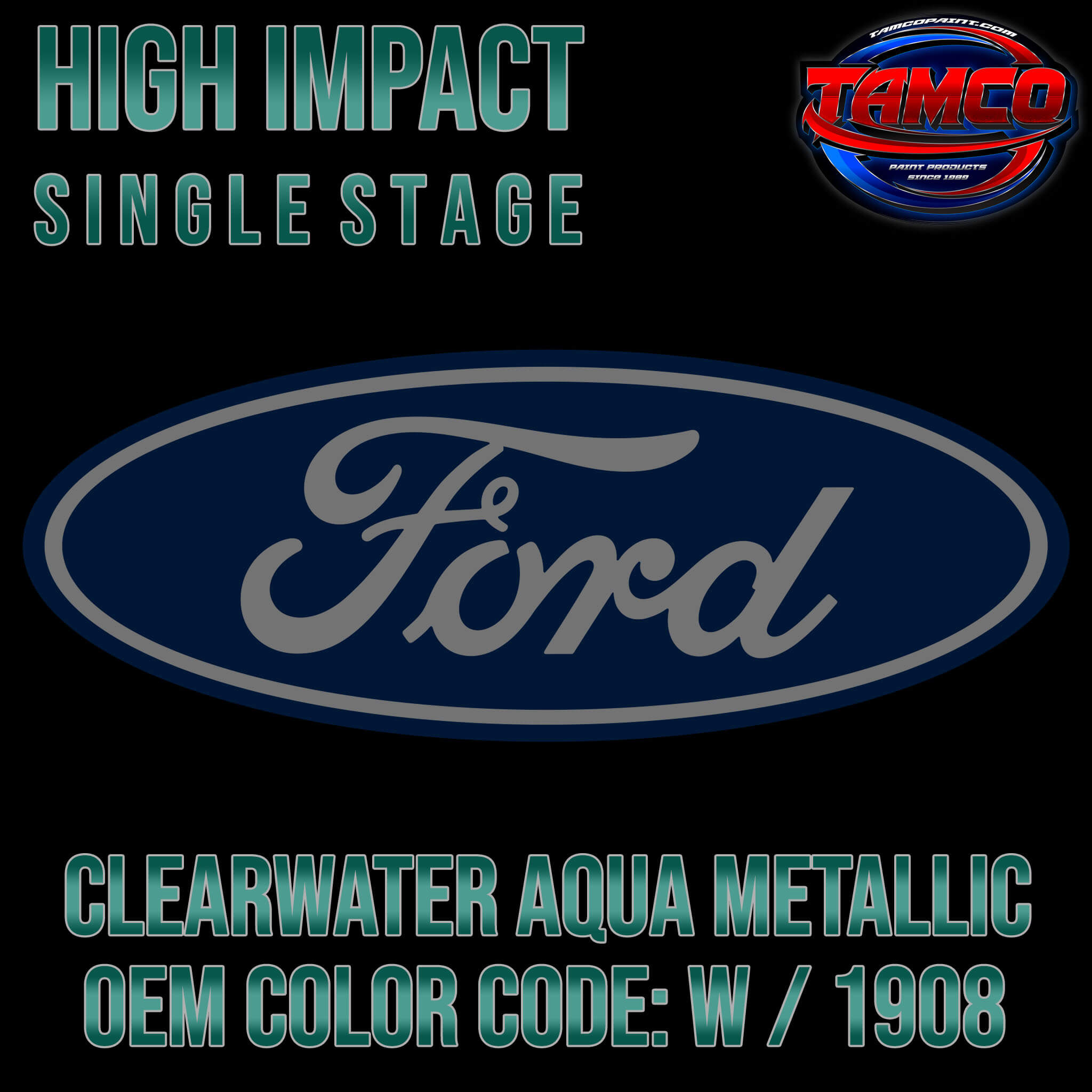 Ford Clearwater Aqua Metallic