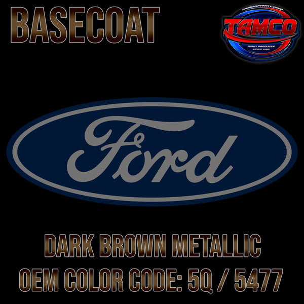 Ford Dark Brown Metallic | 5Q / 5477 | 1977-1980 | OEM Basecoat
