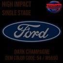 Tamco Paint Ford Dark Champagne OEM Color Code: 54 / M5690 High Impact SS