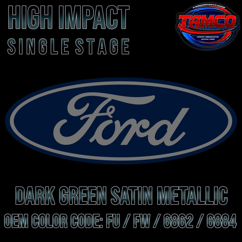 Ford Dark Green Satin Metallic