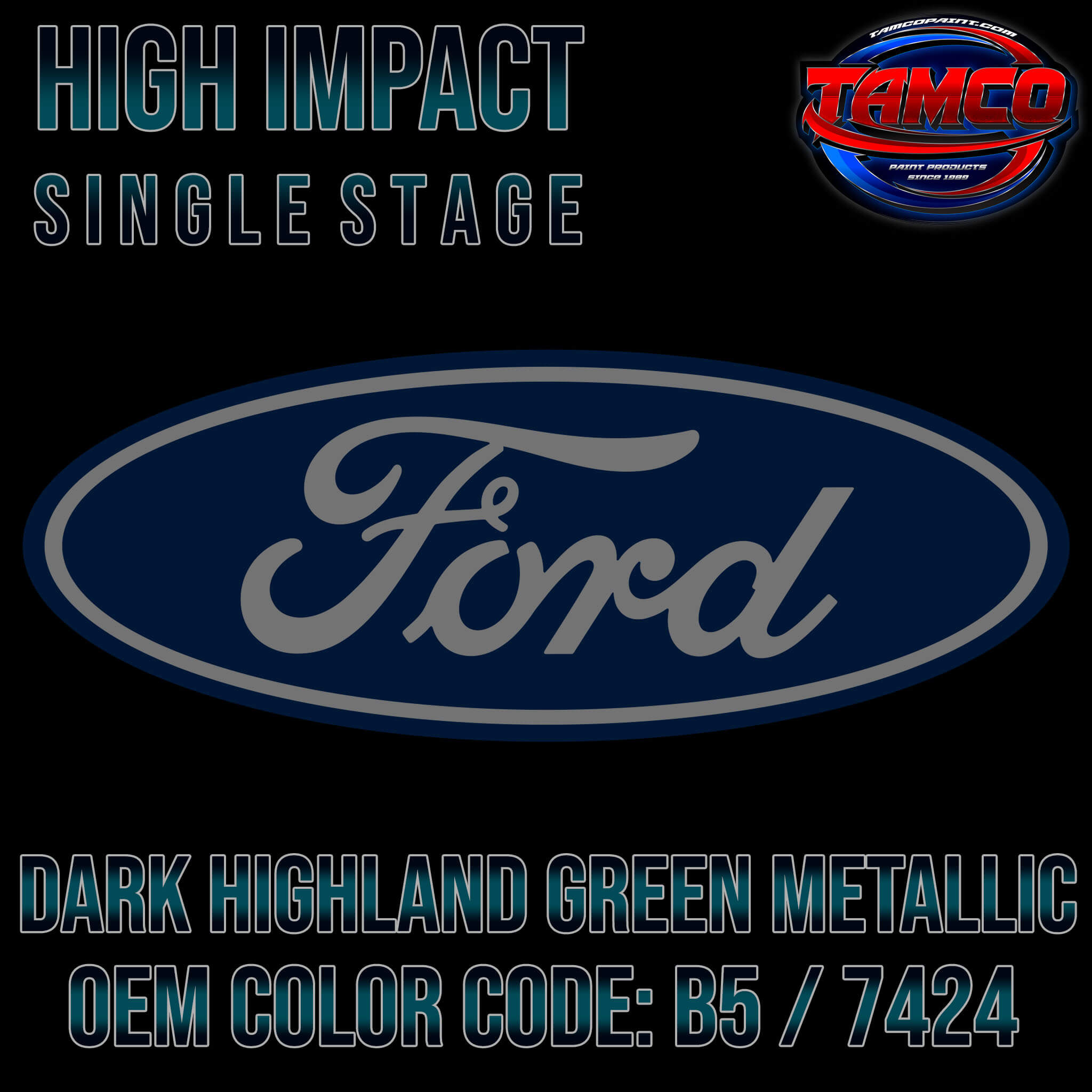Ford Dark Highland Green Metallic