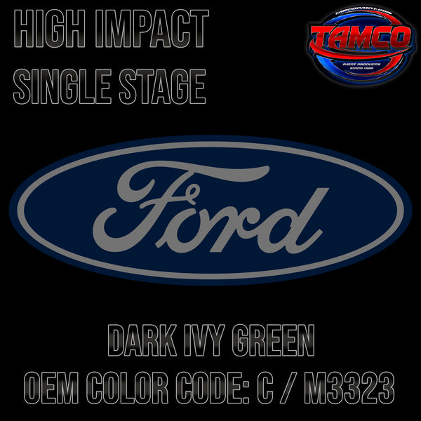 Ford Dark Ivy Green | C / M3323 | 1970 | OEM High Impact Series Single Stage