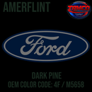 Tamco Paint Ford Dark Pine OEM Color Code: 4F / M5658 Amerflint