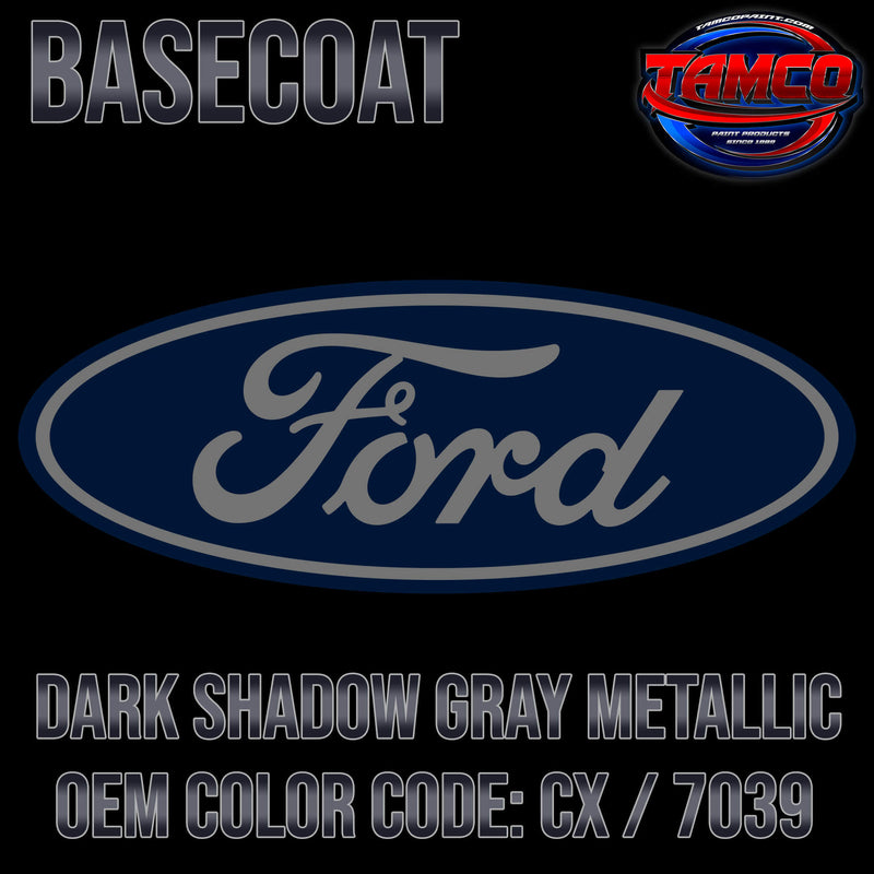 Ford Dark Shadow Gray Metallic Basecoat