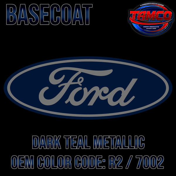 Ford Dark Teal Metallic Basecoat