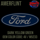 Tamco Paint Ford Dark Yellow Green OEM Color Code: 4V / M5233 Amerflint