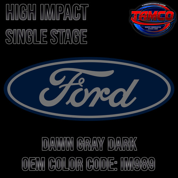 Ford Dawn Gray Dark | IM989 | 1928-1931 | OEM High Impact Series Single Stage