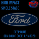 Tamco Paint OEM Ford Deep Blue Color Code: J / M3320 High Impact SS