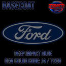 Ford Deep Impact Blue Basecoat