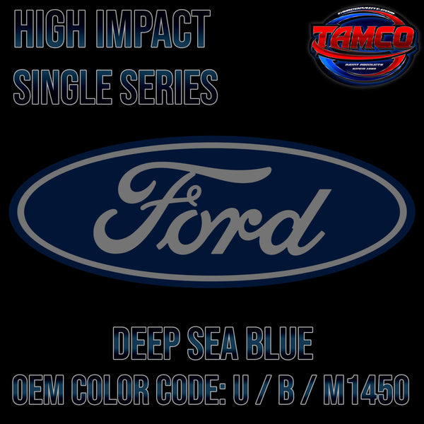 Tamco Paint Deep Sea Blue OEM Color Code: M1450 / 12478 - High Impact