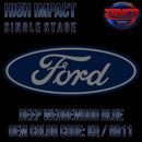 Ford Deep Wedgewood Blue | KQ / 6911 | 1999-2000 | OEM High Impact Single Stage