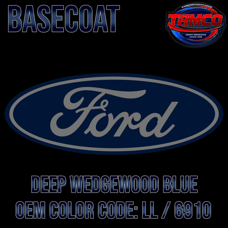 Ford Deep Wedgewood Blue Basecoat