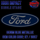 Ford Denim Blue Metallic