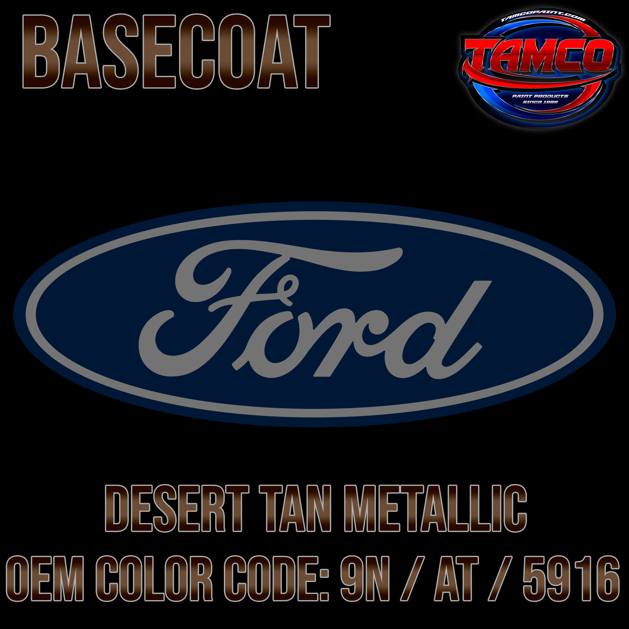 Ford Desert Tan Metallic Basecoat