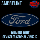 Tamco Paint Ford Diamond Blue OEM Color Code: 38 / M5712 Amerflint