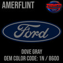Tamco Paint Ford Dove Gray OEM COLOR CODE: 1N / 8600 - Amerflint