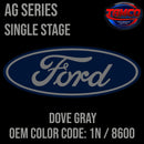 Tamco Paint Ford Dove Gray OEM COLOR CODE: 1N / 8600 - AG Series