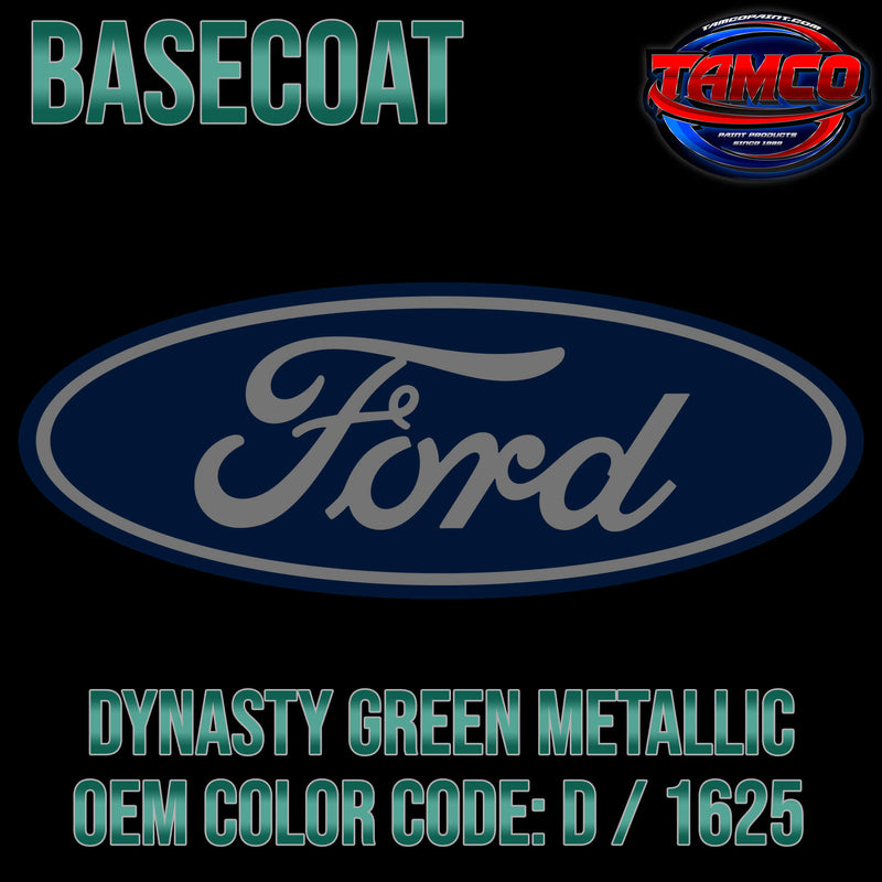 Ford Dynasty Green Metallic Basecoat