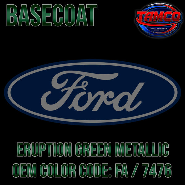 Ford Eruption Green Metallic Basecoat