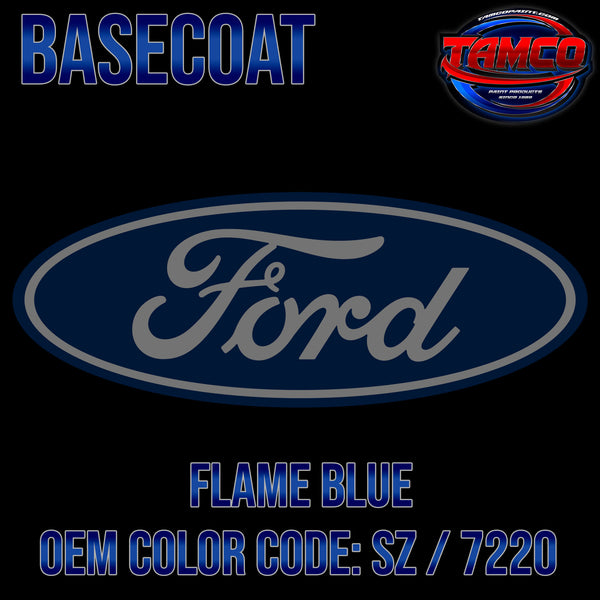 Ford Flame Blue Basecoat