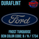 Tamco Paint Ford Frost Turquoise OEM COLOR CODE: B / N / 1734 - Duraflint