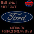 Tamco Paint Ford Ginger Glow OEM COLOR CODE: 5J / 79 / W High Impact Single Stage