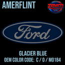 Tamco Paint Ford Glacier Blue OEM Color Code: C / O / M0184 Amerflint