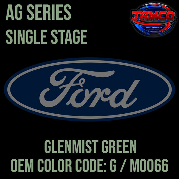 Ford Glenmist Green | G / M0066 | 1951-1952 | OEM AG Series Single Stage