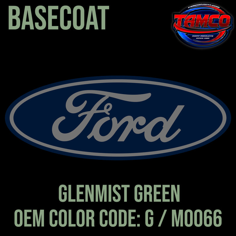 Ford Glenmist Green | G / M0066 | 1951-1952 | OEM Basecoat