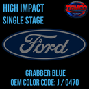 Tamco Paint OEM Ford Grabber Blue Color Code: J / 0470 High Impact SS