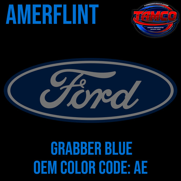 Ford Grabber Blue | AE | 2021-2024 | OEM Amerflint II Series Single Stage