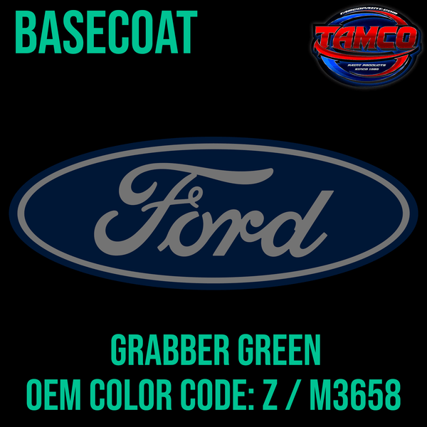 Ford Grabber Green | Z / M3658 | 1969-1990 | OEM Basecoat