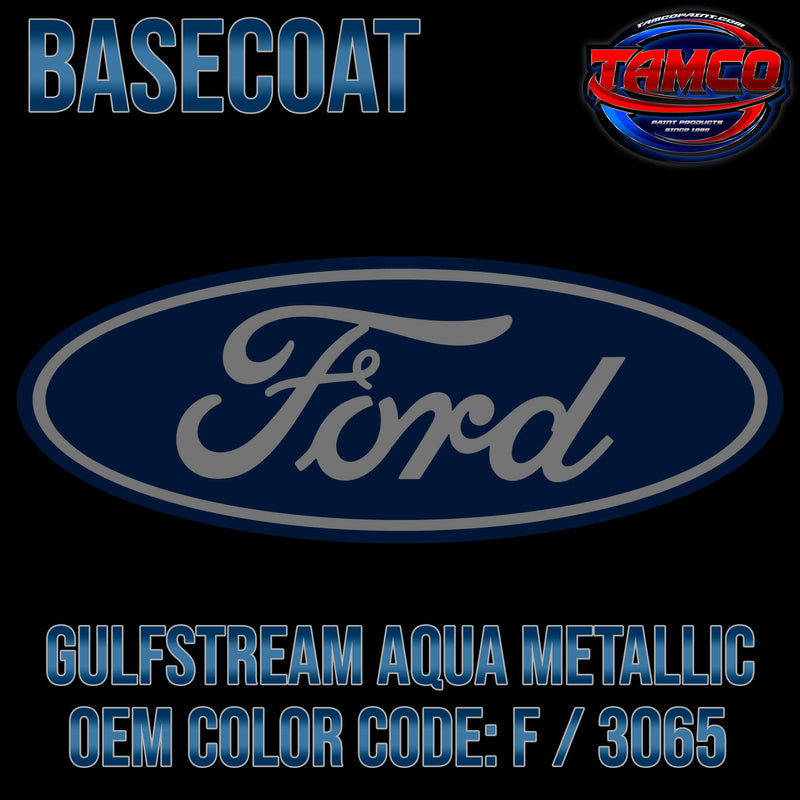 GULFSTREAM AQUA METALLIC OEM BASECOAT