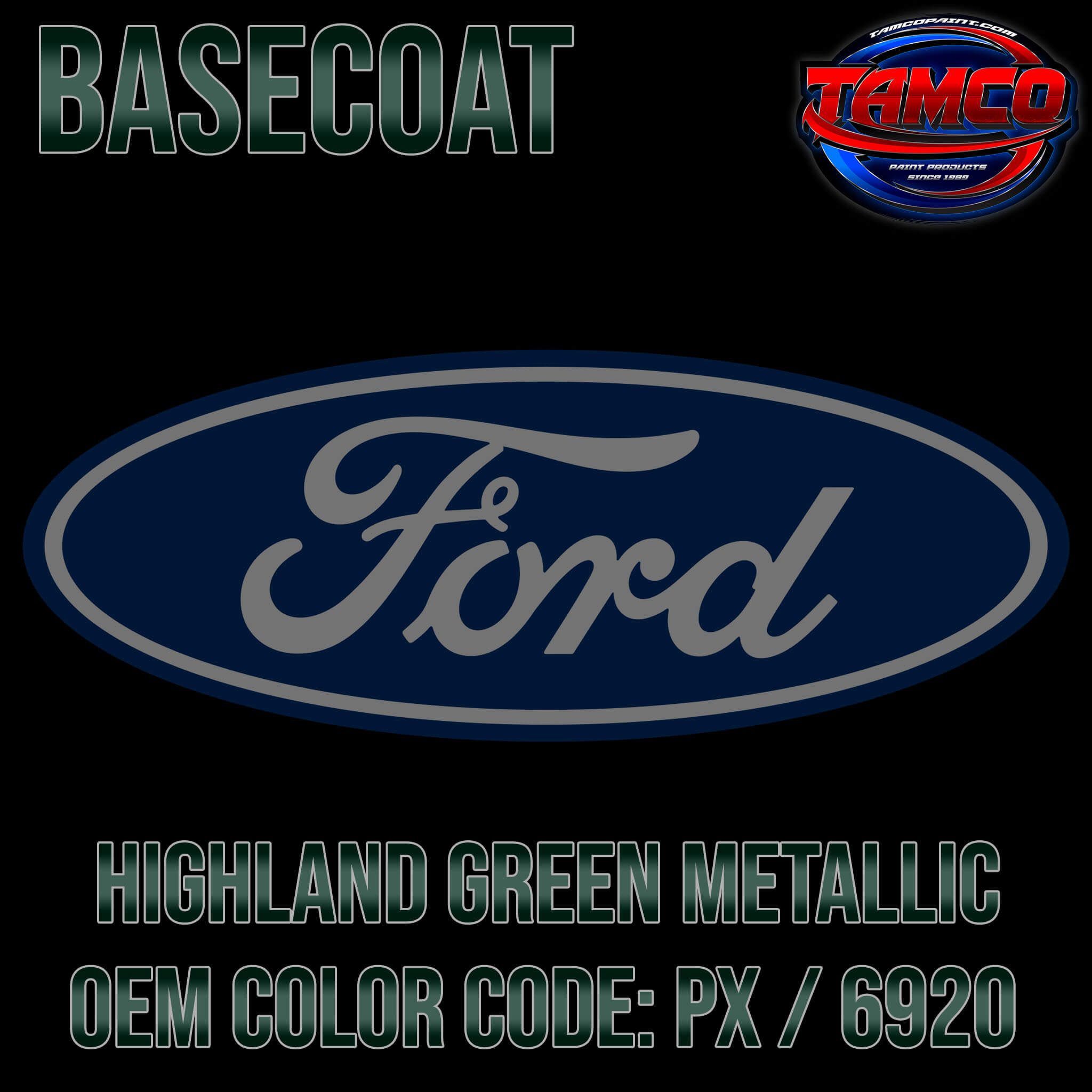 Highland Green OEM Basecoat