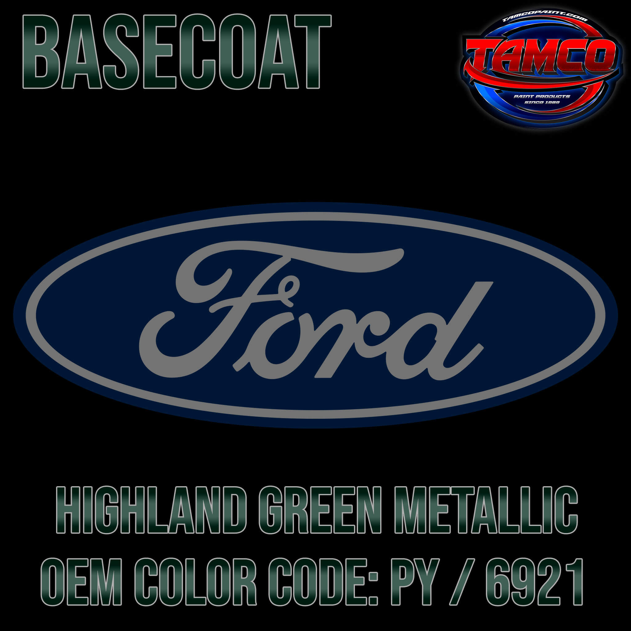 Highland Green OEM Basecoat