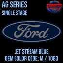 Ford Jet Stream Blue | M / 1083 | 1959 | OEM AG Series Single Stage