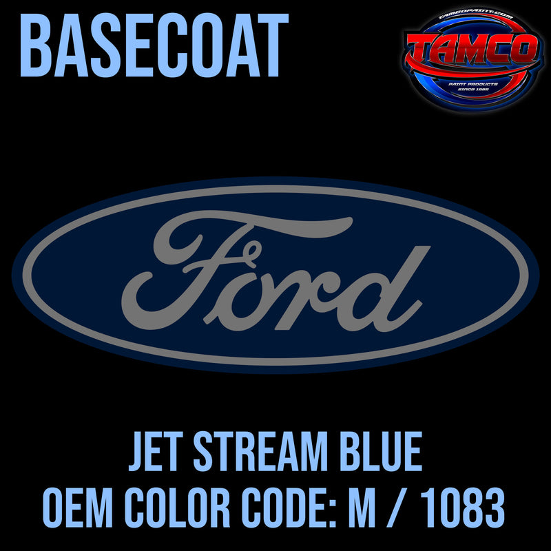 Ford Jet Stream Blue | M / 1083 | 1959 | OEM Basecoat