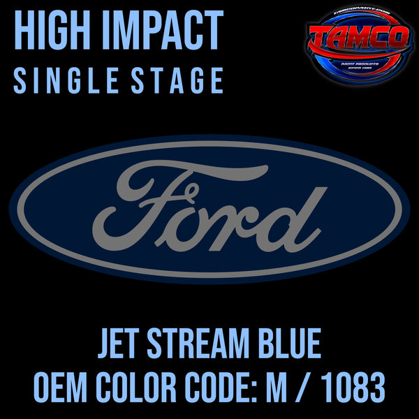 Ford Jet Stream Blue | M / 1083 | 1959 | OEM High Impact Single Stage