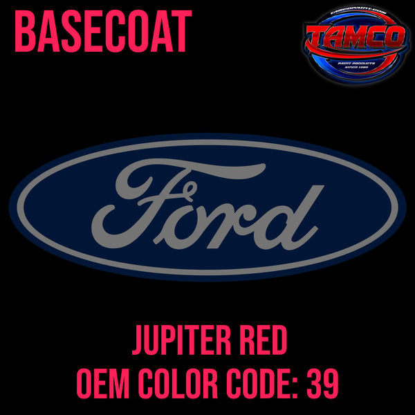 Tamco Paint Ford Jupiter Red OEM COLORCODE: 39 Basecoat