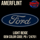 Tamco Paint Ford Light Beige OEM Color Code: P9 / 24701 Amerflint