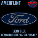 Tamco Paint Ford Light Blue OEM COLOR CODE: 8 / 3U / M5467 Amerflint