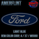 Tamco Paint Ford Light Blue OEM COLOR CODE: 4 / 37 / M5560 - Amerflint