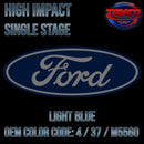 Tamco Paint Ford Light Blue OEM COLOR CODE: 4 / 37 / M5560 - High Impact