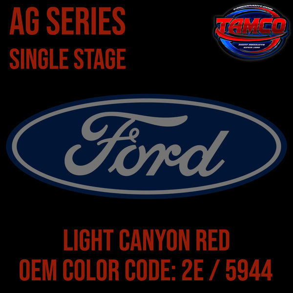 Ford Light Canyon Red 