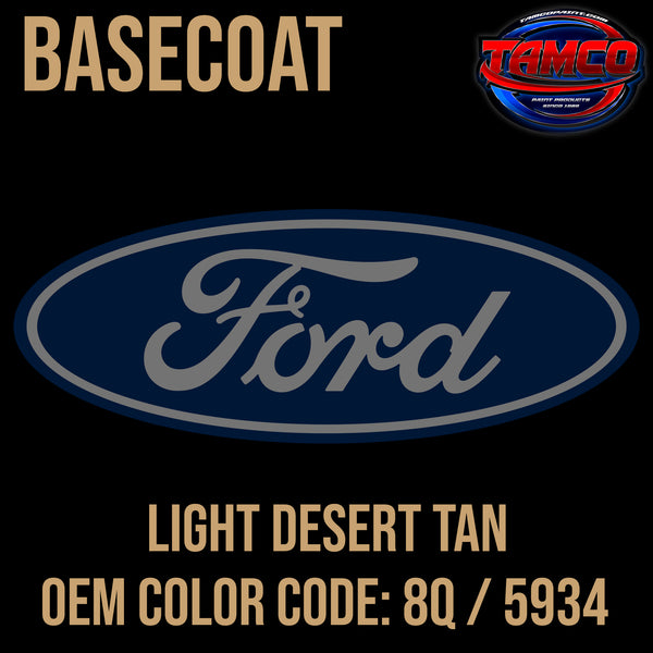 Ford Light Desert Tan | 8Q / 5934 | 1984-1988 | OEM Basecoat